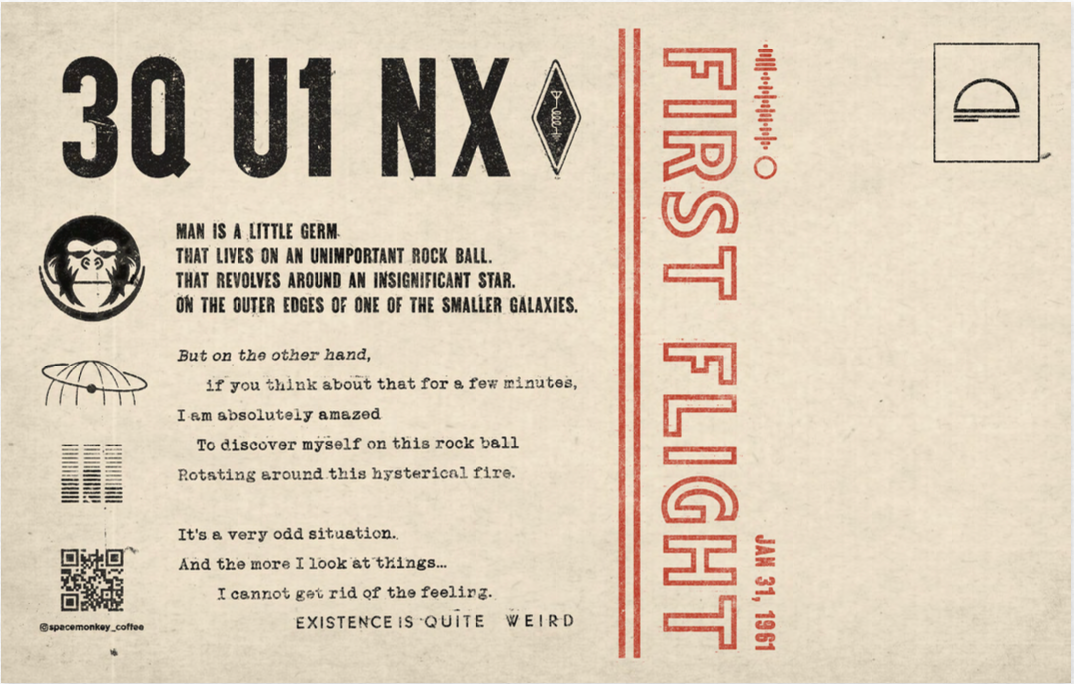 Equinox QSL Card