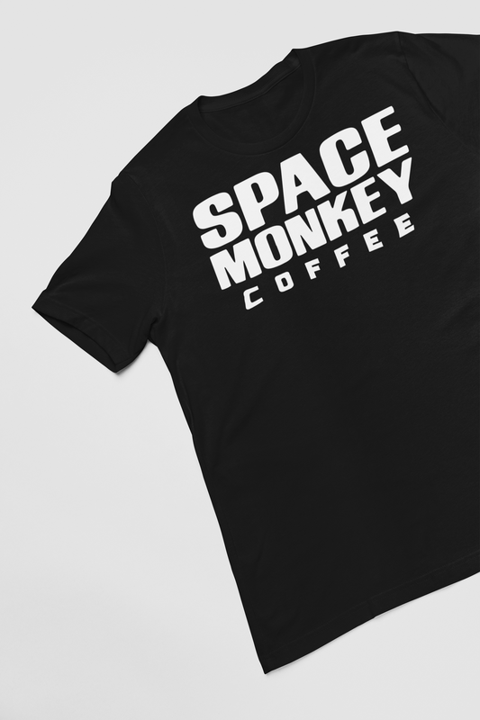 Space Monkey Black Tee