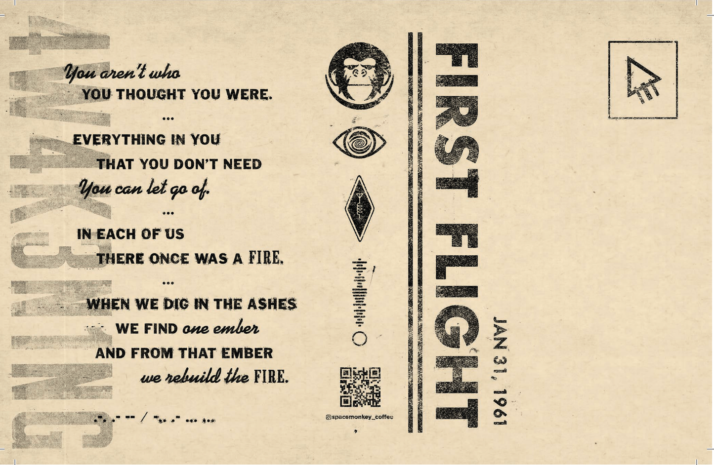 Awakening QSL Card